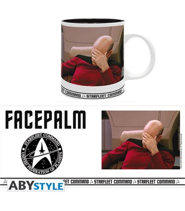 Tazza Comandante Picard Facepalm - da Star Trek - di Abystyle