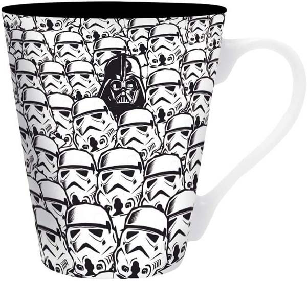 Star Wars tazza ufficiale darth vader and trooper collezione mugs