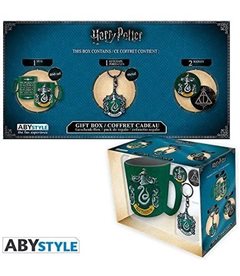 gift box confezione regalo harry potter serpeverde idea sorpresa