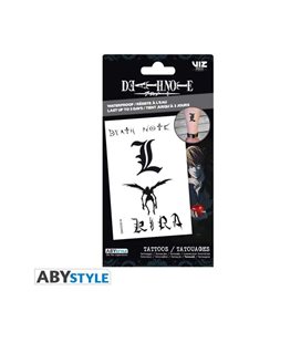 Abystyle - Death Note - Tattoos - Set Di Tatuaggi