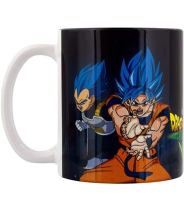 Abystyle - Dragon Ball Super Broly - Tazza - 320 Ml - Broly Goku Vegeta -  Saiyan Blue - Pidak Shop Srls