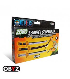 One Piece - Set Spade Gonfiabili/Inflatable Sword Zoro