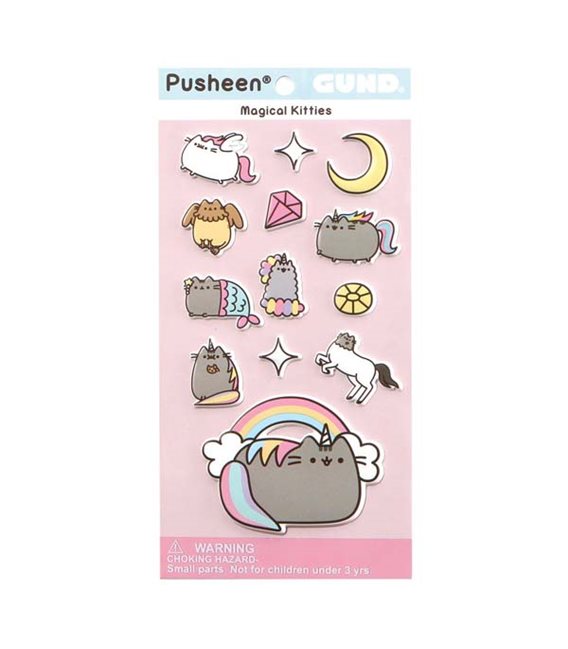 Pusheen The Cat - Gadget Stickers Adesivi Magic Cats Gatti Magici