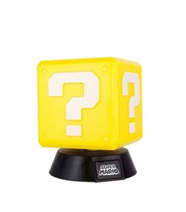 Super Mario - Mini Lamp/Lampada 10 Cm Question Block