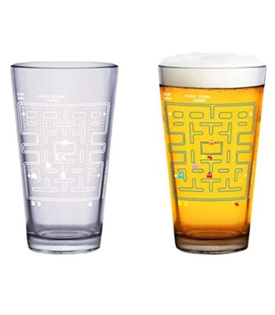 Pac Man - Heat Change Glass/Bicchiere Termico Labirinto Pac-Man