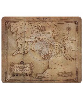 The Lord Of The Rings - Mousepad - Map Rohan E Gondor