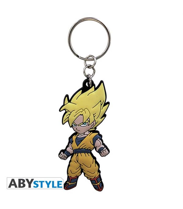 Portachiavi Goku Super Sayan - Dragonball Z - 6,9 x 3,1 cm - Abystyle