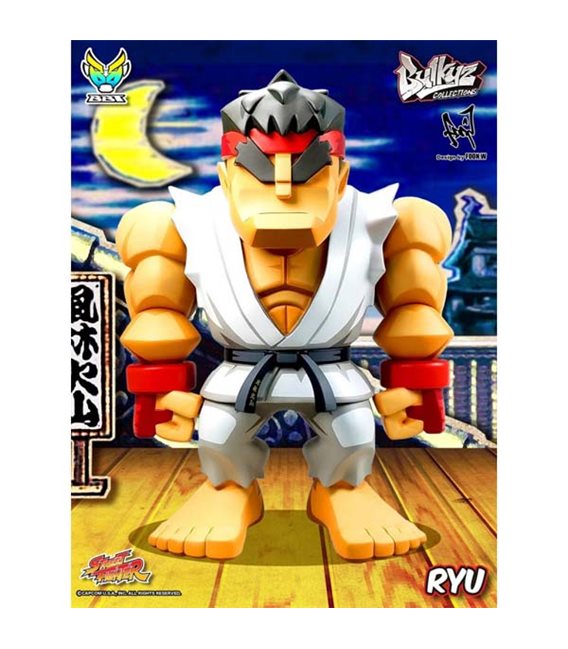 Street Fighter Ii - Big Boys Toys - Bulkyz Series - Action Figure - Pvc - Ryu - 30 Cm - Pvc