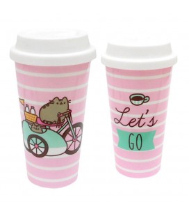 Pusheen The Cat - Travel Mug / Tazza Da Viaggio - 0,60 Lt