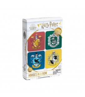 Gioco di Società Da Viaggio delle Casate di Harry Potter - Houses in a Row - Paladone Products