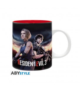 Resident Evil Mug 3 Remake - Tazza Videogame - Jill Valentine & Nemesis - 320 ml - Abystyle