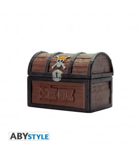 Biscottiera Scrigno del Tesoro One Piece - Cookie Jar Treasure Chest - 19 x 11,5 x 14 Cm - Abystyle