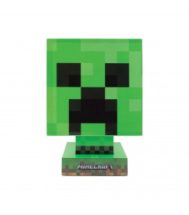 Minecraft Creeper Icon Lamp - Lampada Creeper Minecraft Verde - Paladone