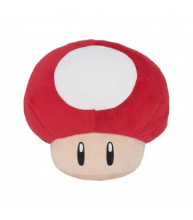 Peluche Plush Red Mushroom - Super Mario Fungo Rosso - Nintendo - 15 Cm - Abystyle