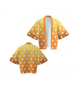 Kimono Giallo Con Triangoli Bianchi Cosplay del Cacciatore Di Demoni - Pidak Shop