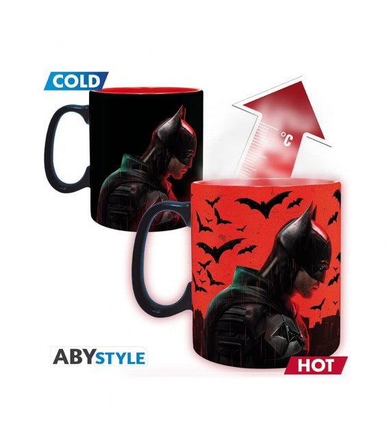 Tazza Termica Dc Comics - 460 Ml - Mug Heat Change "The Batman" - Abystyle