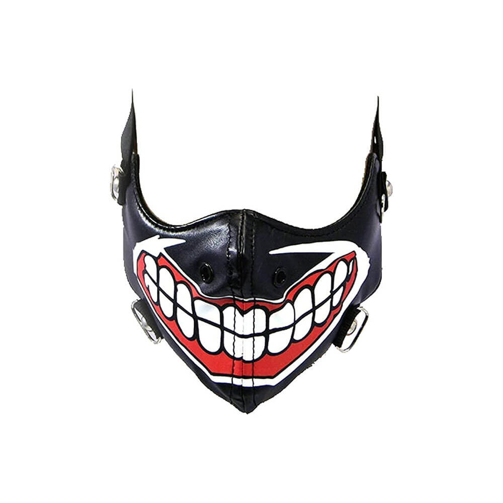 Maschera Del Mostro Ghoul Cannibale In Ecopelle - Taglia Unica - Pidak Shop  - Pidak Shop Srls