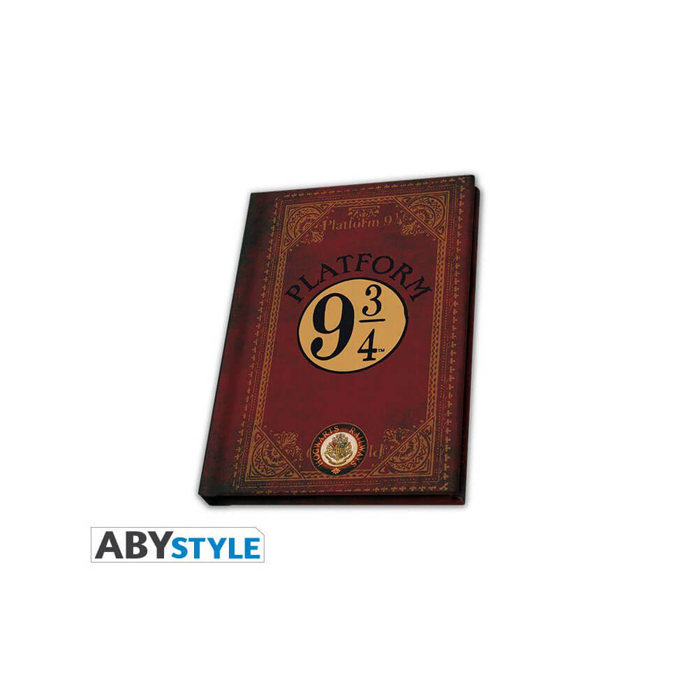 Harry Potter Pocket Notebook A6 Platform 9 3/4 - Quaderno HP Binario 9  3/4 - ABYstyle - Pidak Shop Srls