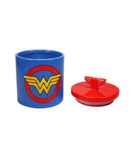 Wonder Woman Cookie Jar Ceramic - Biscotteria Wonder Woman - Half Moon Bay