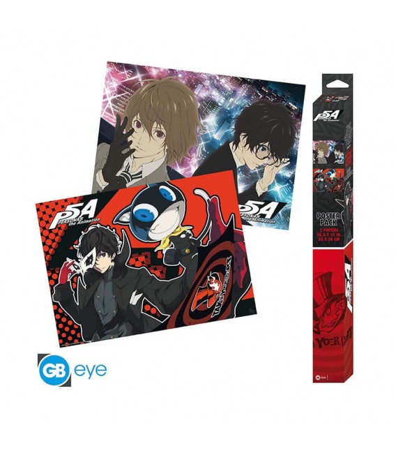 Persona 5 Set 2 Chibi Posters Series 1 - Set 2 Poster 52 x 38 cm - GB eye