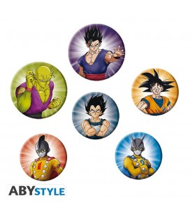 Dragon Ball Hero "Pacchetto Distintivi" Personaggi - Badge Pack Characters - Abystyle