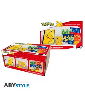 Gift Box Pokemon - Confezione Tazza 320 ml + Notebook A5 + Cartoline "Pikachu" - ABYstyle