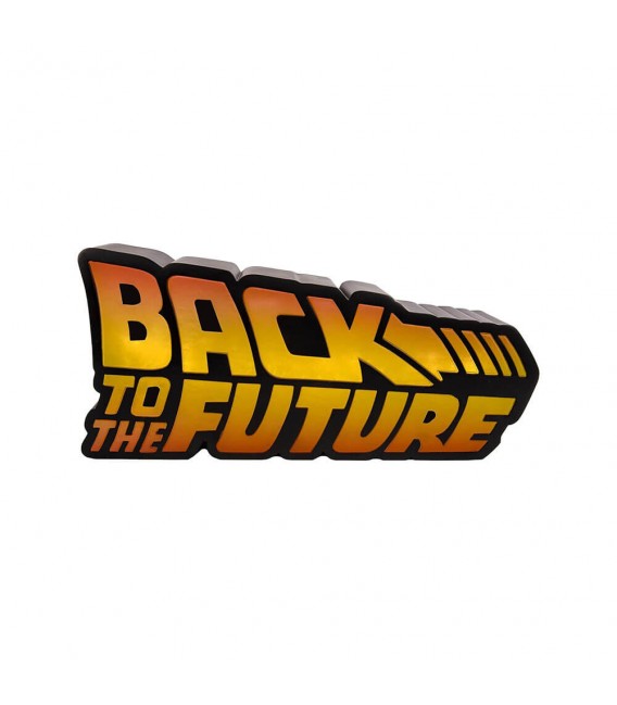 Back To The Future Led-light Logo - Ritorno Al Futuro Lampada 25 Cm - Fizz Creations