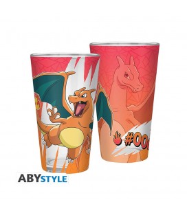 Pokémon Large Glass Charizard - Bicchiere Grande 400 ml - ABYstyle