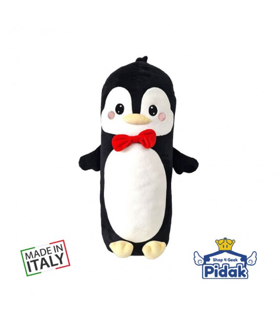 Peluche Pino il Pinguino con Papillon 50 cm Pidak Shop Ingrosso