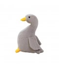 Peluche Papera Seduta Grigia 30 cm - Pidak Shop