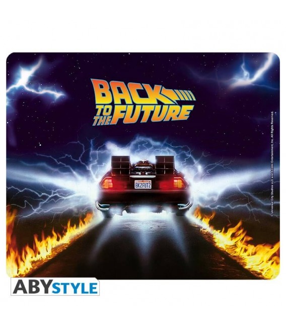 Tappetino per mouse morbido – Delorean - Back to the future - 23 cm - Mousepad by Abystyle