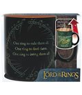 The Lord Of The Rings - Heat Change Mug - Tazza Termica Unico Anello E Sauron - Abystyle - 460 Ml